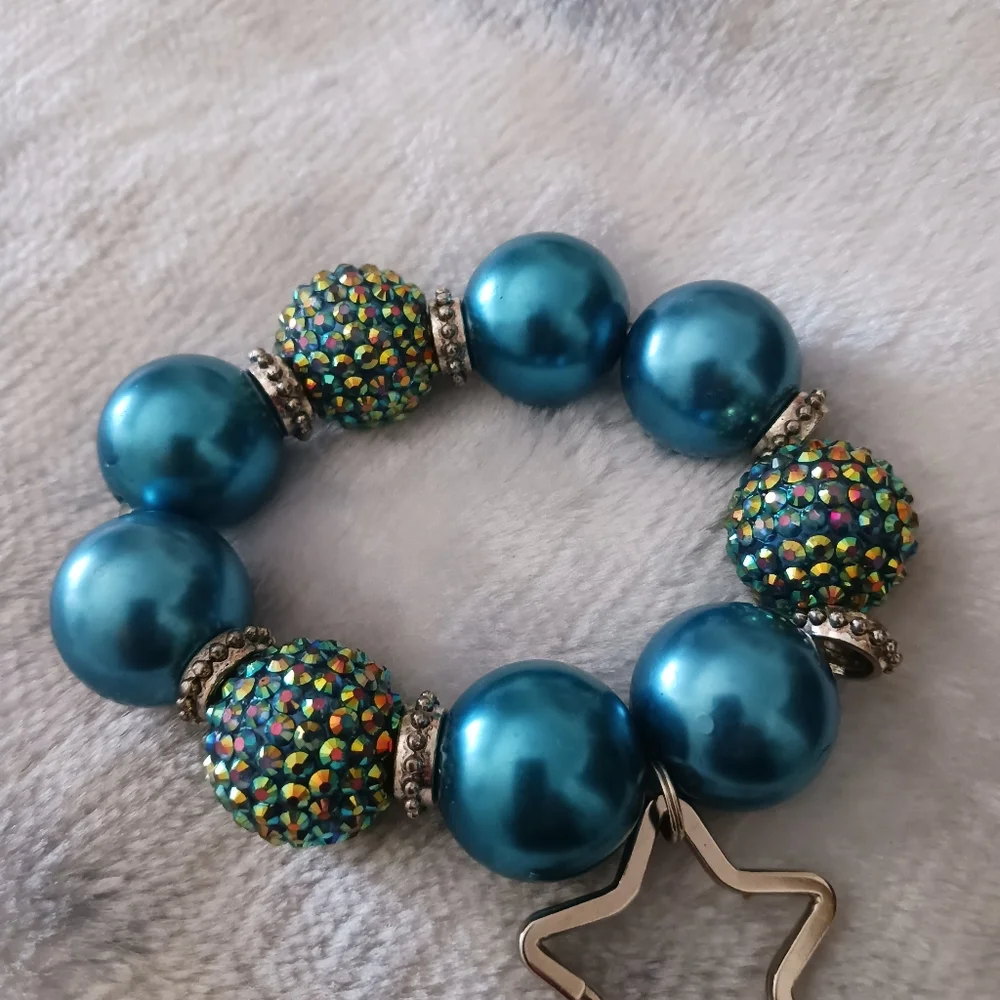 Cute Hand-made Bracelet/ key ring - Picture 5 of 6